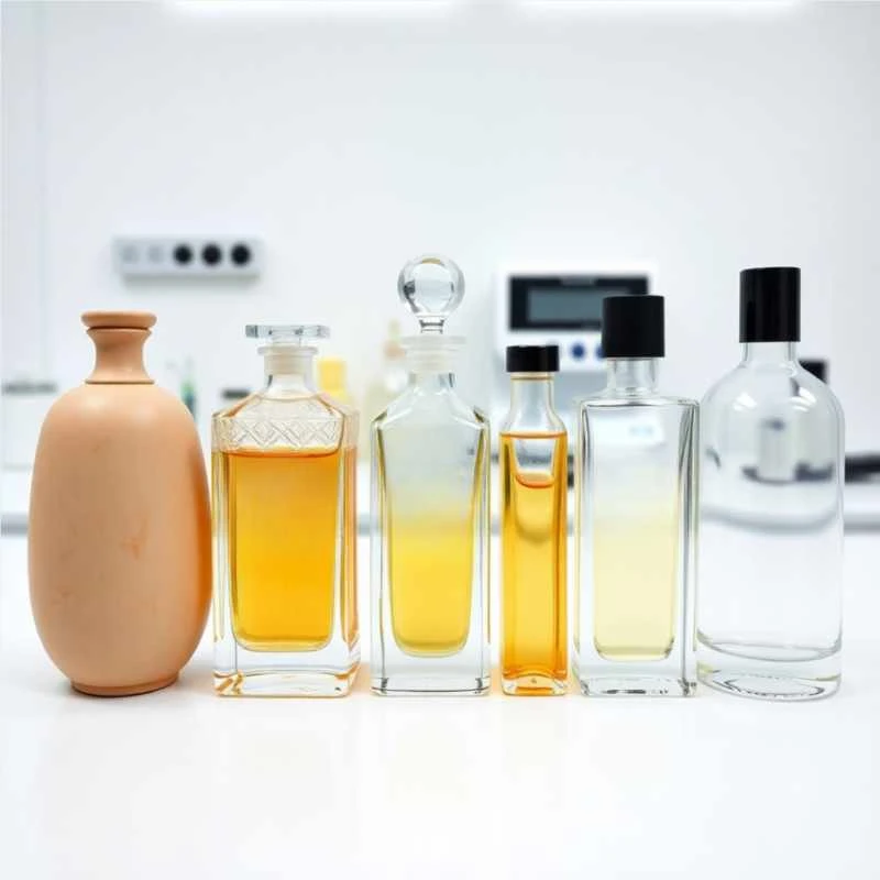 Les flacons de parfum